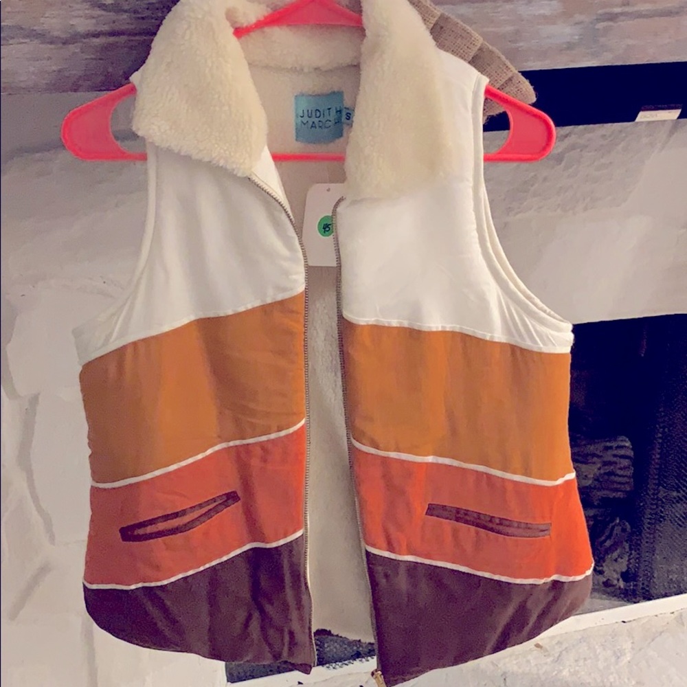 Judith March Sherpa Vest
